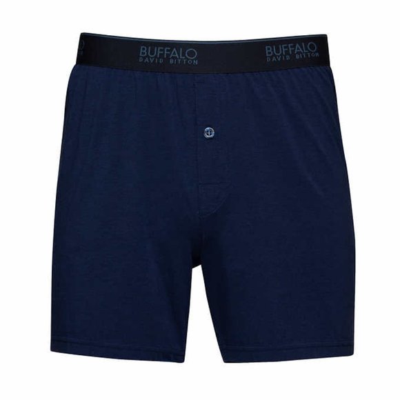 New! Buffalo David Bitton Men's boys Knit Boxer 3-Pack Blue color Size M Medium! - Picture 5 of 8